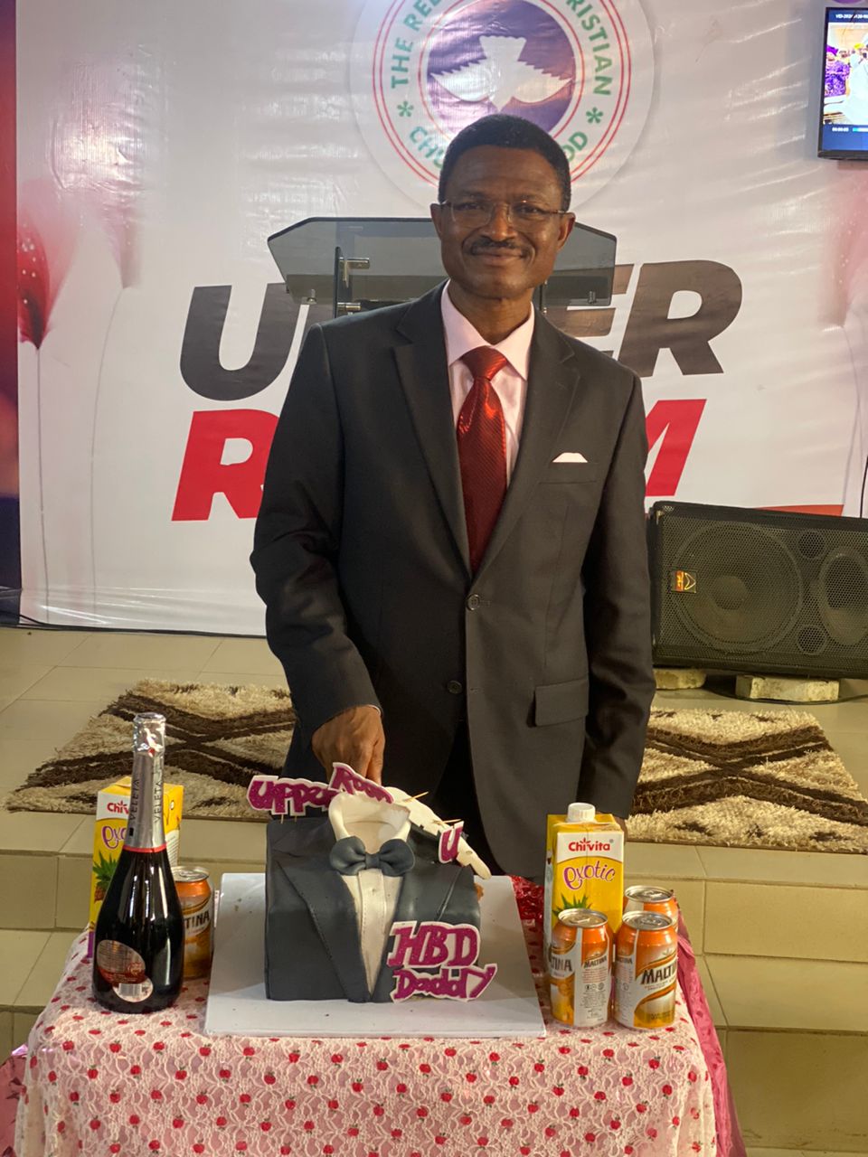 Pastor Riyu Rutc RCCG Upper Room Assembly Parish Pastor Clocks 60, Members Hold Surprise ...